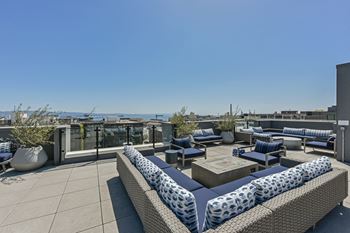 Rooftop deck